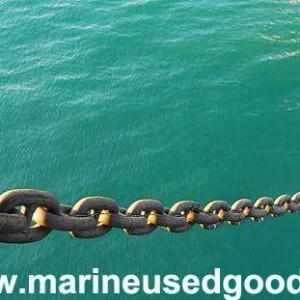 How long can a ship's anchor chain be used?